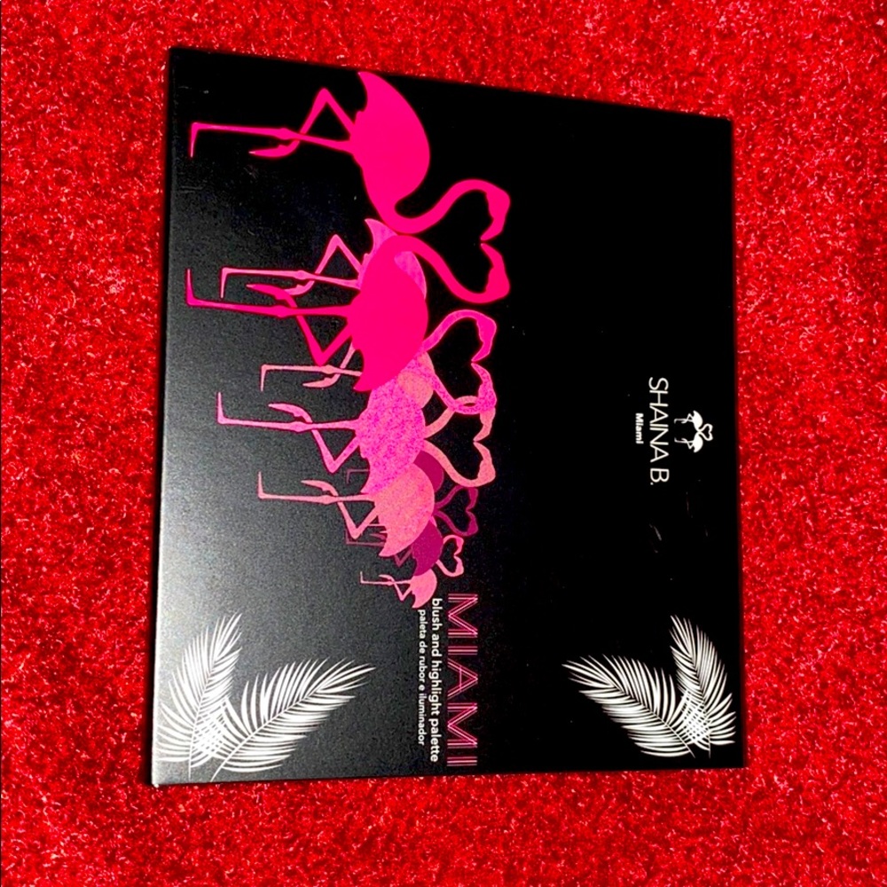 Shaina B Miami Blush and Highlight Palette